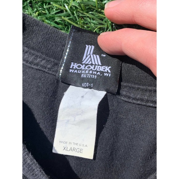 Vintage Harley-Davidson Wolf T-shirt size XL Bike made in USA 2000 - Picture 6 of 8